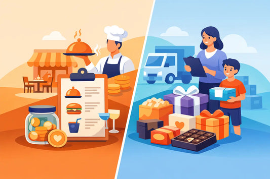 Restaurant Fundraising vs Product Fundraising
