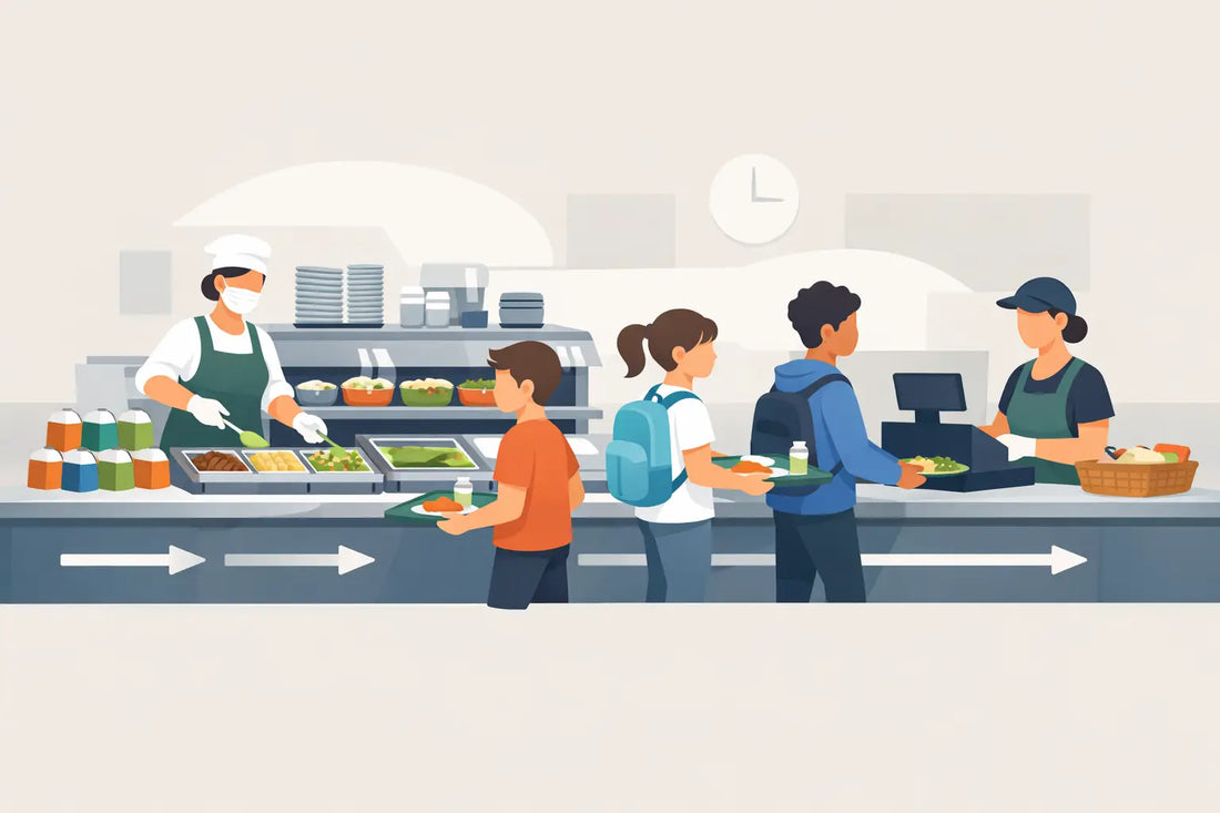 School Food Day Setup That Keeps Lunch Moving