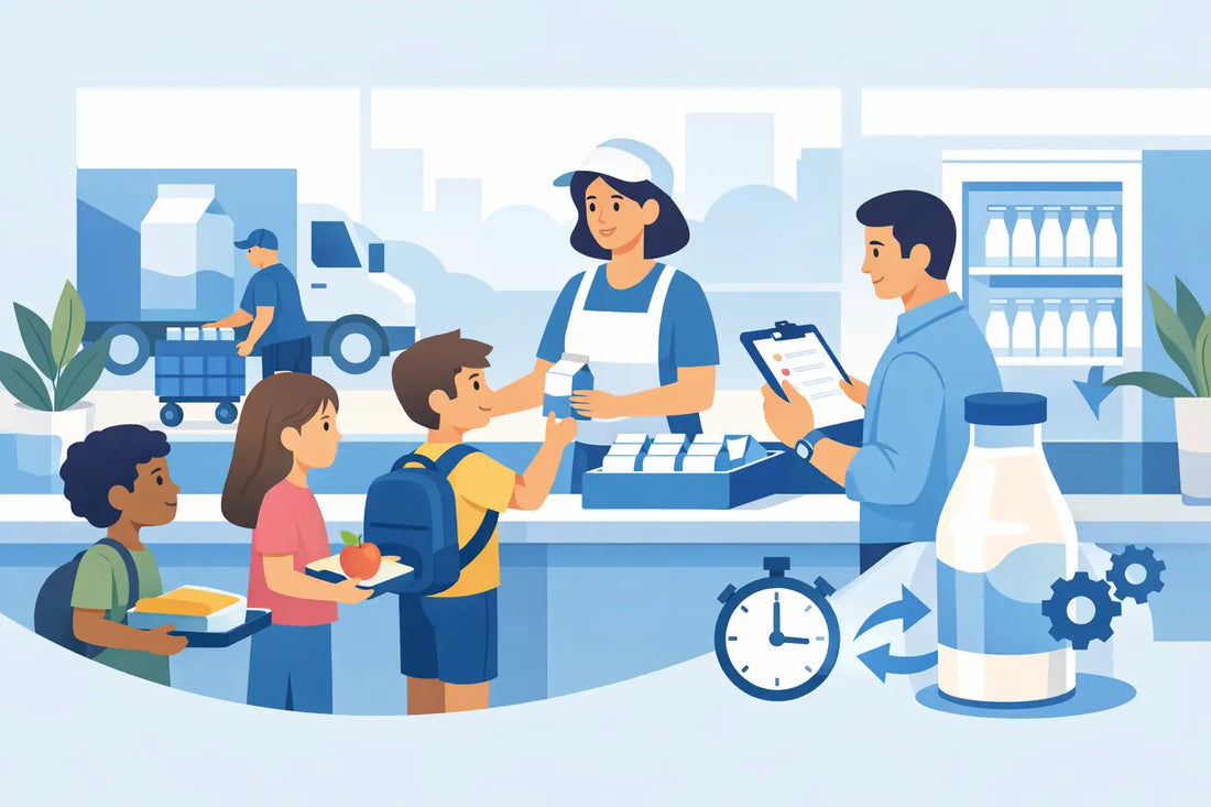 How to Run School Milk Program Smoothly