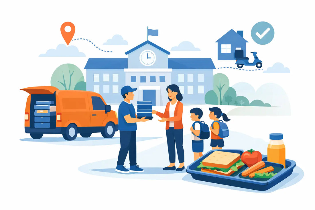 Elementary Lunch Delivery Service That Works